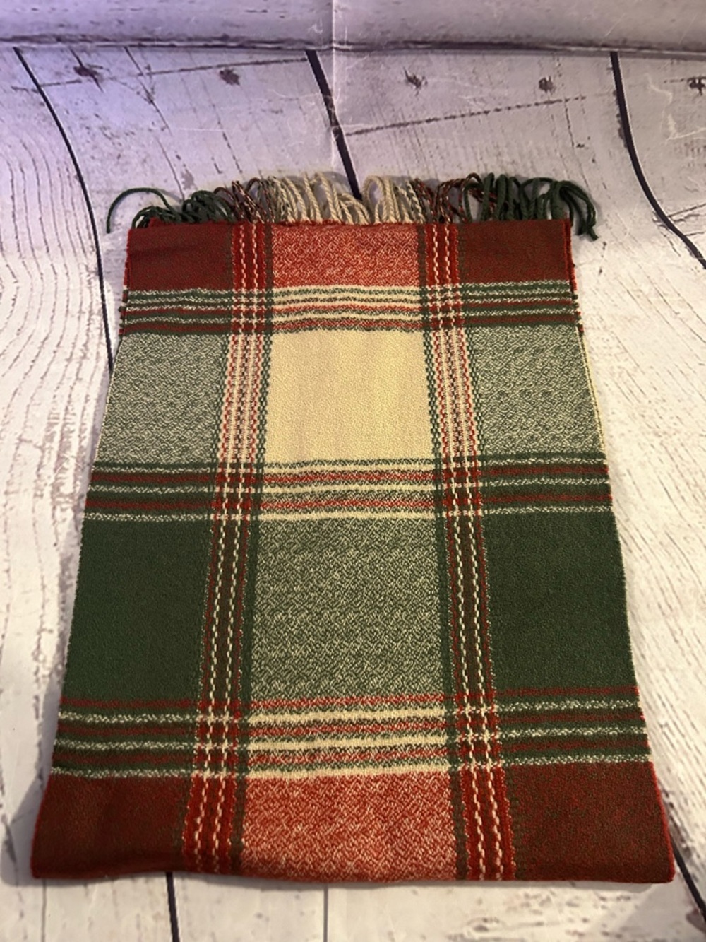 Italy design plaid scarf - Picture 3 of 4